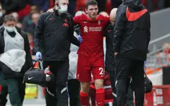 Liverpool đối mặt với nguy cơ mất Andy Robertson trong phần đầu mùa giải