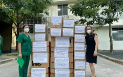 Thêm nhiều sản phẩm hỗ trợ chống dịch được gửi tới các y bác sỹ TP Hồ Chí Minh