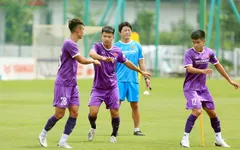 Cầu thủ ĐT U22 Việt Nam bắt đầu cảm nhận sức nóng của Vòng loại U23 châu Á 2022
