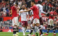 Bruno Fernandes sút hỏng phạt đền, Man Utd bại trận trước Aston Villa