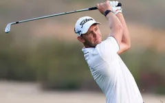 Joachim Hansen dẫn đầu sau vòng 1 giải golf Dubai Desert Classic