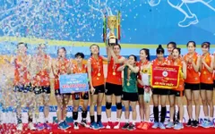 Hóa chất Đức Giang vô địch giải bóng chuyền Cúp Cát Bà - Amatina
