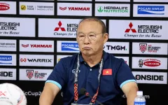 HLV Park Hang Seo: “Hôm nay các cầu thủ đã nỗ lực hết mình và đạt được kết quả tốt”