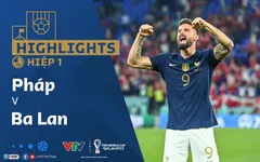 HIGHLIGHTS Hiệp 1 | ĐT Pháp vs ĐT Ba Lan | Vòng 1/8 VCK FIFA World Cup Qatar 2022™