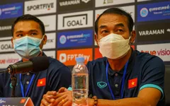 HLV Đinh Thế Nam: "Tôi chỉ đạo các cầu thủ dù thiếu người cùng phải chơi tấn công"