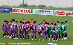 HLV Park Hang-seo: “Điều quan trọng nhất là luôn phải nỗ lực và thể hiện tinh thần quyết thắng”