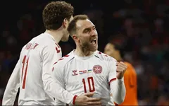 Eriksen ghi bàn ngày tái xuất ĐT Đan Mạch