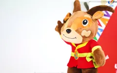 ẢNH: Sao La – linh vật SEA Games 31 ra mắt người hâm mộ phiên bản thú nhồi bông