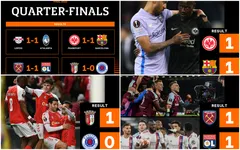 Kết quả Europa League: Barca không thắng Frankfurt, West Ham hoà Lyon