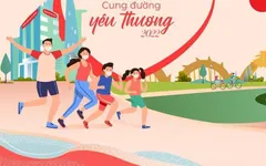 Phát động giải đi, chạy bộ trực tuyến “Cung đường yêu thương 2022”