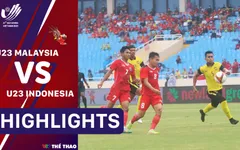 Highlights U23 Indonesia 1–1 (4-3 pen) U23 Malaysia | Tranh huy chương đồng bóng đá nam SEA Games 31