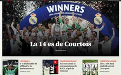 Báo chí châu Âu ca ngợi thủ thành Courtois và HLV Ancelotti