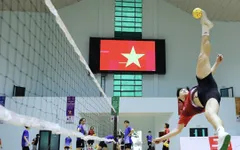 ĐT cầu mây nữ tập thích nghi với giờ thi đấu tại SEA Games 31