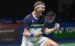 Viktor Axelsen vào chung kết giải cầu lông Indonesia mở rộng