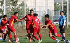 ĐT U23 Việt Nam thoải mái tinh thần, lạc quan trước trận đấu lớn với đối mạnh Hàn Quốc