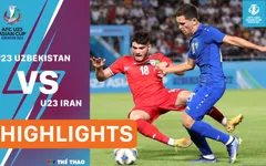 Highlights | U23 Uzbekistan 1-1 U23 Iran: Đôi công mãn nhãn!