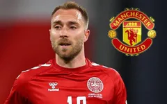 Manchester United bất ngờ chiêu mộ thành công Christian Eriksen