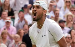 Nick Kyrgios đối đầu với Cristian Garin tại tứ kết Wimbledon