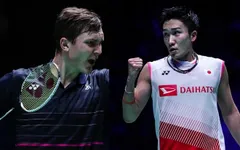 Axelsen và Momota khởi đầu thuận lợi tại giải cầu lông vô địch thế giới