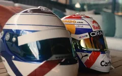Max Verstappen và chiếc mũ để tri ân cha mình tại GP Hà Lan