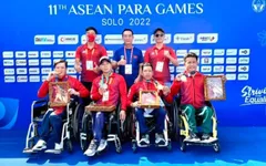 Đoàn Việt Nam kết thúc ASEAN Para Games 2022 với 65 HCV