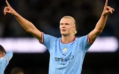 Vòng 5 Ngoại hạng Anh: Haaland lập hat-trick, Man City thắng đậm Nottingham Forest