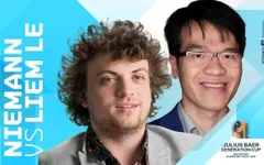 Lê Quang Liêm vào bán kết Generation Cup