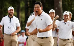 Presidents Cup 2022 | Tom Kim tỏa sáng, ĐT Quốc tế rút ngắn cách biệt