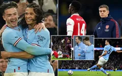 Man City đánh bại Arsenal tại vòng 4 FA Cup