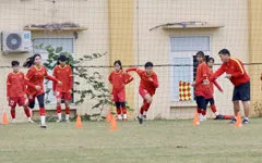 ĐT U20 nữ Việt Nam bắt đầu tập luyện tại Việt Trì, Phú Thọ