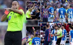 Trọng tài Mateu Lahoz bị treo còi tại La Liga