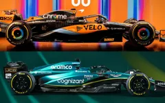 McLaren và Aston Martin ra mắt xe đua F1 mùa giải mới