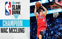 Mac McClung đổi đời sau chức vô địch NBA Slam Dunk Contest
