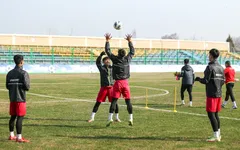 ĐT U20 Việt Nam tập trung cao độ ngay trong buổi tập đầu tiên tại Fergana