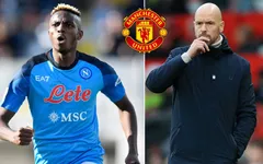 Man Utd tính chi 107 triệu bảng chiêu mộ tiền đạo của Napoli
