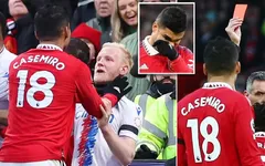 Manchester United không kháng cáo, Casemiro ngồi ngoài 3 trận