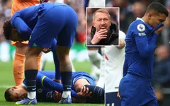 Thiago Silva nghỉ thi đấu 6 tuần, Chelsea lại thêm khó