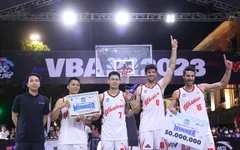 Thang Long Warriors vô địch VBA 3x3 Men Pro Stop 1