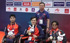 Lê Tiến Đạt giành HCV đầu tiên cho đoàn Việt Nam tại ASIAN Para Games 4