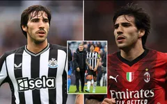 Newcastle tính kiện AC Milan vì vụ Sandro Tonali