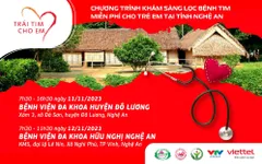 Trái tim cho em sẽ đến với tỉnh Nghệ An