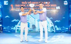 Golfer Dương Văn Vinh lên ngôi giải vô địch CLB Golf ĐH Xây Dựng Hà Nội 2023