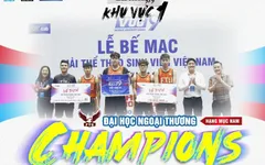 ĐH Ngoại thương nhận cú đúp vô địch tại vòng Chung kết Khu vực 1 giải VUG9