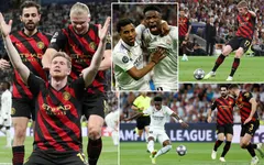 UEFA Champions League | Real Madrid và Man City bất phân thắng bại tại Bernabeu