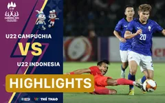 Highlights | U22 Campuchia 1-2 U22 Indonesia | Bảng A bóng đá nam SEA Games 32