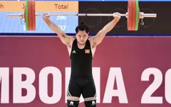 Nguyễn Quốc Toàn phá 3 kỷ lục SEA Games tại môn cử tạ