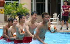 ĐT U22 Việt Nam tích cực hồi phục, duy trì thể lực chuẩn bị cho trận đấu với U22 Malaysia