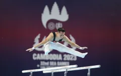 SEA Games 32: Thế dục dụng cụ Việt Nam giành HCV nội dung đồng đội toàn năng