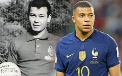 Kylian Mbappe phá kỷ lục ghi bàn của huyền thoại Just Fontaine