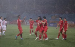 Thắng Hồng Lĩnh Hà Tĩnh tại Hàng Đẫy, CLB Công An Hà Nội vươn lên dẫn đầu V.League 2023